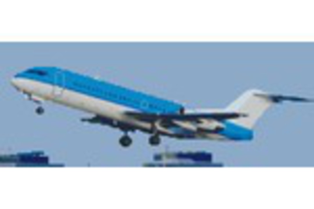 Passenger Jet Plane Eight [8] Baseplate PixelHobby Mini-mosaic Art Kit image 0